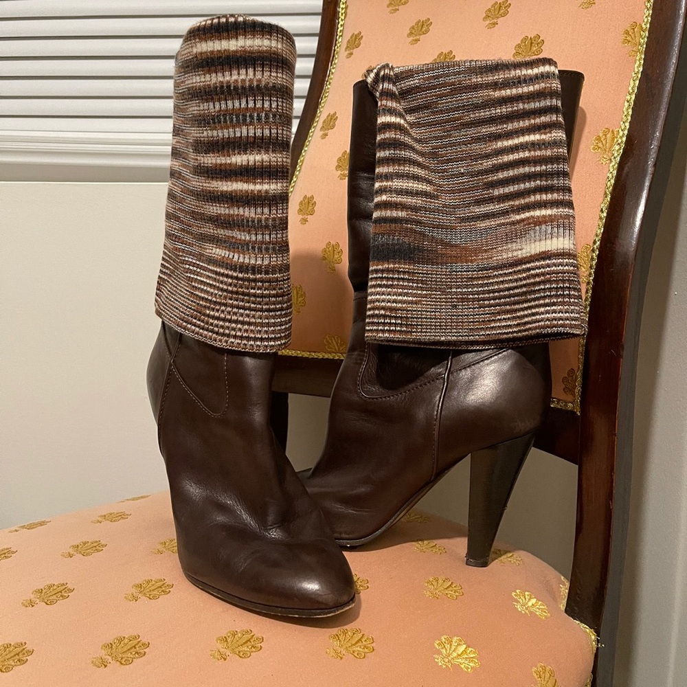 Missoni | Brown Leather Boots